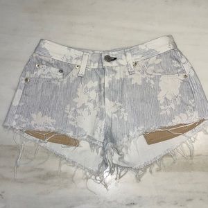 Rag and Bone Jean Cut Off Shorts Size 25